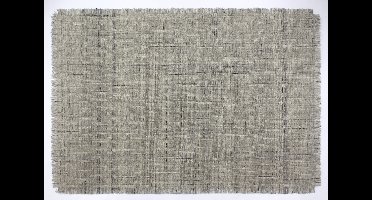 Dutch Lifestyle - Vloerkleed Flocus grijs 190x290cm