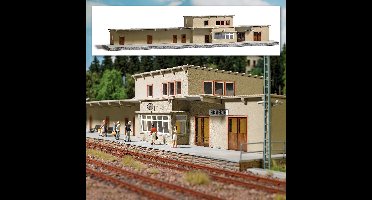 Busch - Bahnhof Elbingerode H0 (4/22) *bu1950 - modelbouwsets, hobbybouwspeelgoed voor kinderen, modelverf en accessoires