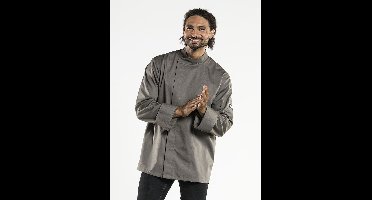Chaud Devant chef jacket XL donker grijs bacio khaki