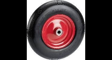 dörner + helmer 740357P Massief wiel Wieldiameter: 400 mm Draagvermogen (max.): 100 kg 1 stuk(s)