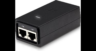 Ubiquiti Networks POE-24-12W - PoE adapter - Zwart