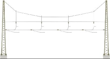 Viessmann Modelltechnik 4163 H0 Bovenleidingportaal Universeel 1 stuk(s)