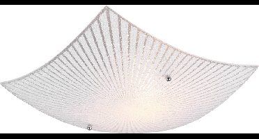 Trio Elisa - Plafonnière - Chroom;Transparant