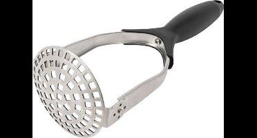 Westmark aardappelstamper, opvouwbaar voor ruimtebesparend opbergen, RVS/kunststof, speciaal, zilver/zwart, 61282270