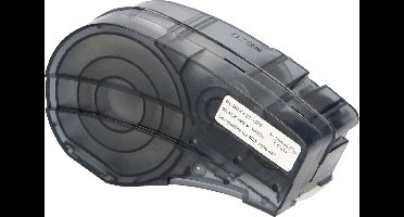 FLWR - Letter Tape / M21-750-499 - 19.1 mm / Zwart - Geschikt voor Brady