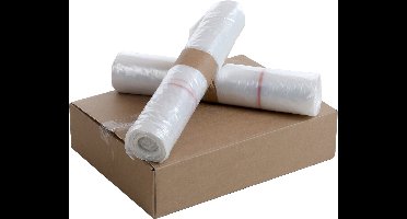 Afvalzakken voor PETman transparant 210 liter - Doos 84 stuks