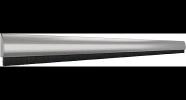 Tochtstrip RVS | Deurtochtstrip RVS | door-line deurtochtstrip luxe | Tochtstrips voor deuren | Tochtwering