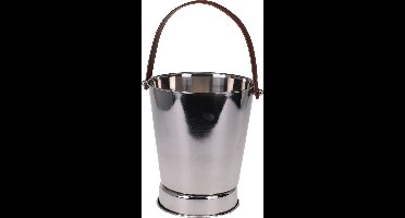 Excellent Houseware IJsemmer - champagne koeler - zilver - RVS - 5.5L - wijnkoeler