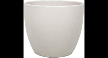 Floran Bloempot - taupe - mat - keramiek - voor kamerplant H29 x D36 cm - plantenpotten binnen