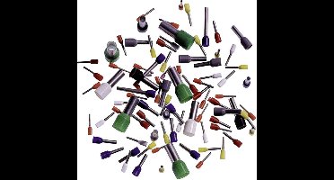 LAPP 61801900 Adereindhulzen 35 mm² Deels geïsoleerd Rood 50 stuk(s)