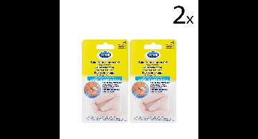 Scholl Pharma Gelbeschermer - Vingers & Tenen - 2 Stuks - Gelbeschermer voor Likdoorns, tenen en pijnlijke nagels - Voordeelverpakking