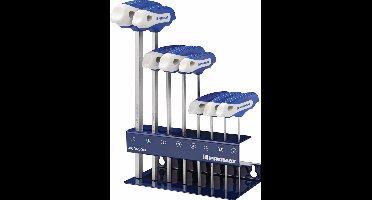 Promat inbus t-greepset 2-8mm - 8delig - 4000825000