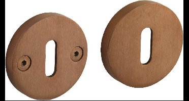 Intersteel Sleutelrozetten Shiraat Grand&Johnson ø55x8mm PVD Koper Mat