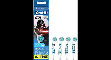 Oral-B Kids Star Wars opzetborstels Wit - 4 stuks