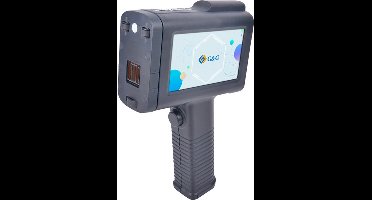 G&G GG-HH1001B handheld labelprinter - inkjet - geschikt voor hout en metaal - 600x600 dpi