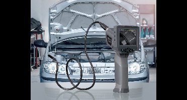 Bresser Endoscoopcamera - Waterdicht - 4x Beeldvergroting - Inspectiecamera met LCD-scherm