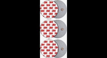 THAR Rookmelder Bevestiging Magneet - Ophangsysteem - Magneten - Montageset - Brandmelder - 3M - 3 Stuks