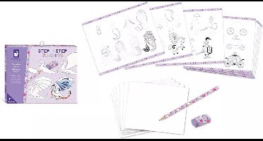 Janod - Hachette - Creatief fantasie wezens tekenen