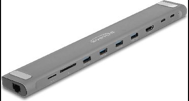 Delock USB Type-C™ Slim Docking Station 4K - HDMI / USB 3.2 Gen 1 / LAN / SD / PD 3.0