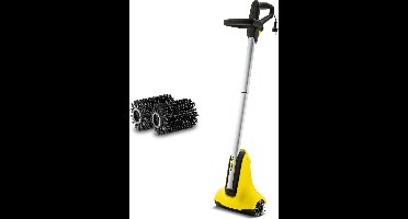 Kärcher PCL 4 Terrasreiniger Set - Rolborstels steen & hout - Lage druk - Roterende borstels - Ideaal voor houten en stenen terrassen