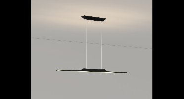 Moderne Minimalistische Kroonluchter Horizontale Opknoping Led Hanglamp Eetkamer Keuken Kantoor Receptie Verlichting Armatuur 2024