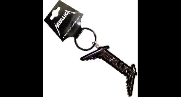 Metallica - Logo Sleutelhanger - Zilverkleurig
