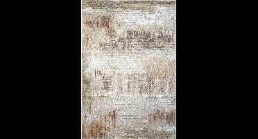 Rugsman Torino 063.0393.9248 Vloerkleed - 280 x 380 cm - Veelkleurigcolor - Rechthoekig, Rond - Polyester - Eetkamer, Woonkamer - Abstract - Design, Modern