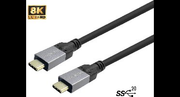 Vivolink PROUSBCMM4 USB-kabel USB 3.2 Gen 2 (3.1 Gen 2) 4 m USB C Zwart