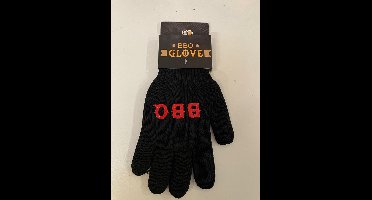 BBQ handschoen zwart 1 stuks