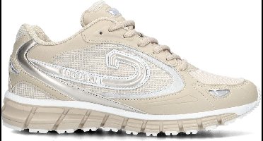 Cruyff Flash Eclectic Sneakers - Leren Sneaker - Dames - Beige - Maat 39
