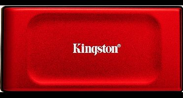 Kingston Technology 2TB XS1000 Red External USB 3.2 Gen 2 Draagbare Solid State Drive