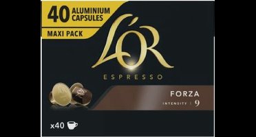L'OR Espresso Koffiecups Forza - 40 stuks
