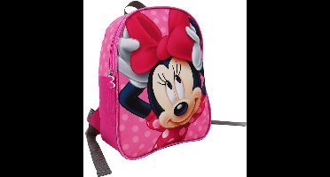 Minnie Mouse Meisjes Rugtas - Roze - School Rugzak - Kleine Rugtas - Minnie Tas