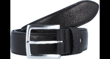 PICARD Leren Riem Authentic 2 Leather Belt W115 Black Zwart