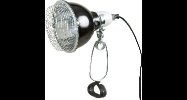 Trixie Reptiland Reflector Klemlamp - Keramische Fitting, Draadbeschermkap - 14x17 cm