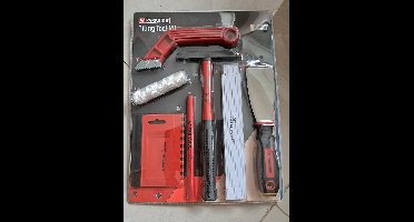 Parkside Gereedschapsset voor tegelwerk - Set van 8 - Incl heuptasje