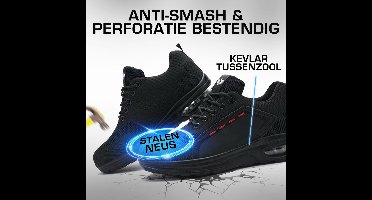 JMKA Veiligheidsschoenen- werkschoenen- werkschoenen heren - werkschoenen dames - veiligheidsschoenen dames- ANTI-SLIP - veiligheidsschoenen heren- maat 40