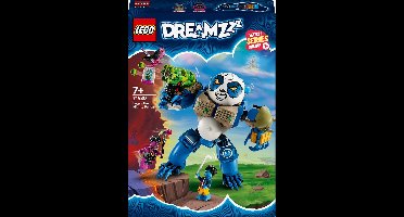 LEGO® DREAMZzz™ Logan de machtige panda speelgoed met minifiguren, herbouwbare dierenspeelset voor jongens en meisjes, cadeau voor kinderen vanaf 7 jaar 71480