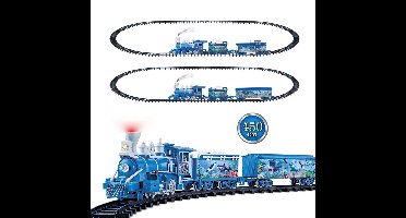 JMKA trein - trein speelgoed - Treinset - speelgoed - bouwset - 450 CM - trein speelgoed elektrische - trein set