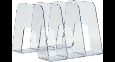 HAN catalogusrek - 209 x 224 x 163mm - transparant - 3-vaks verdeling - HA-16200-23