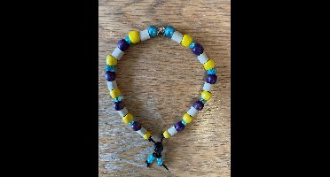 Anti-teken/vlooien kralenketting-EM kralen-36/40cm-Amor-in leuke kadoverpakking