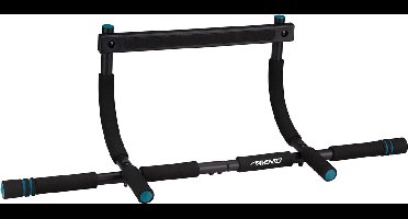 Avento Optrekstang - Deurpost Trainer - Zwart - Staal - tot 100 kg - Multifunctioneel Trainen
