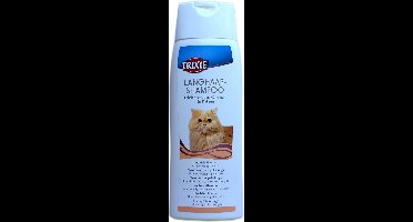 Trixie - Kattenshampoo - Katten shampoo lang haar - 250 ml - Kattenshampoo - Dierverzorging - Kat wassen