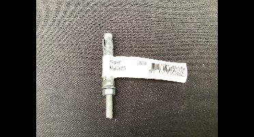 keilbout met moer. 25 stuks. M5 x 50mm. lang. verzinkt. Deltafix.