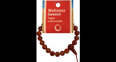 Ruben Robijn Carneool powerbead armband + kaart