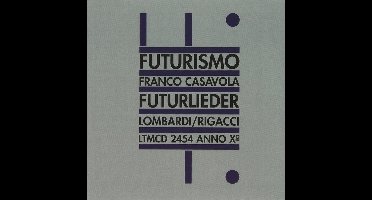 Franco Casavola - Futurlieder (CD)