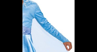 DISNEY FROZEN ELSA OFFICIËLE KLASSIEKE JURK, Maat S (5 - 6 jaar), Meisjes