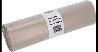 Afvalzak cleaninq 65-25x140 rcycld t70 240l transp | 10 stuks