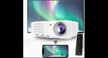 Salora 58BHD2500 - Beamer - Projector - Mini beamer - LED - HDMI - USB - TV tuner