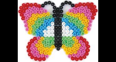 Hama Vlinder Strijkkralen Grondplaat - Midi strijkkralen - 10,5 x 8 cm